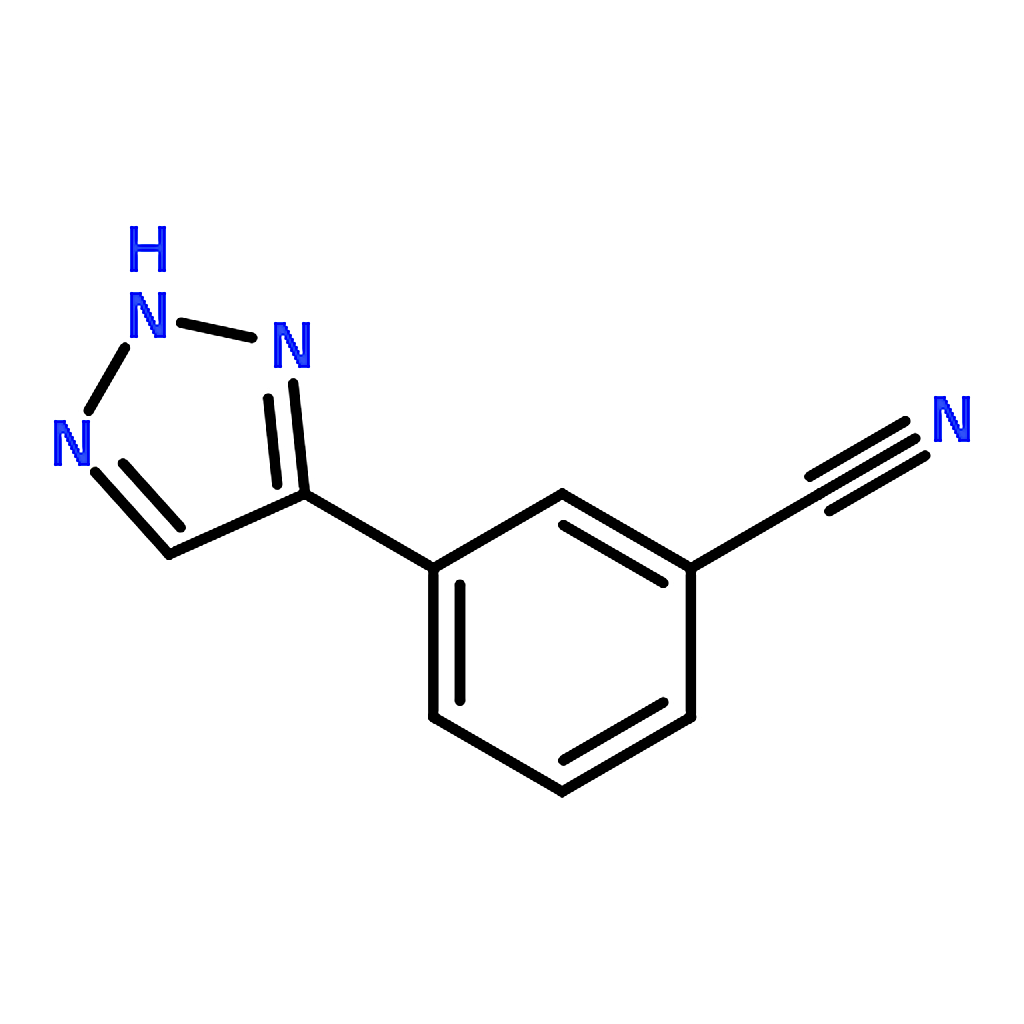 RHAWN 3-(2H-1，2，3-Triazol-4-yl)benzonitrile