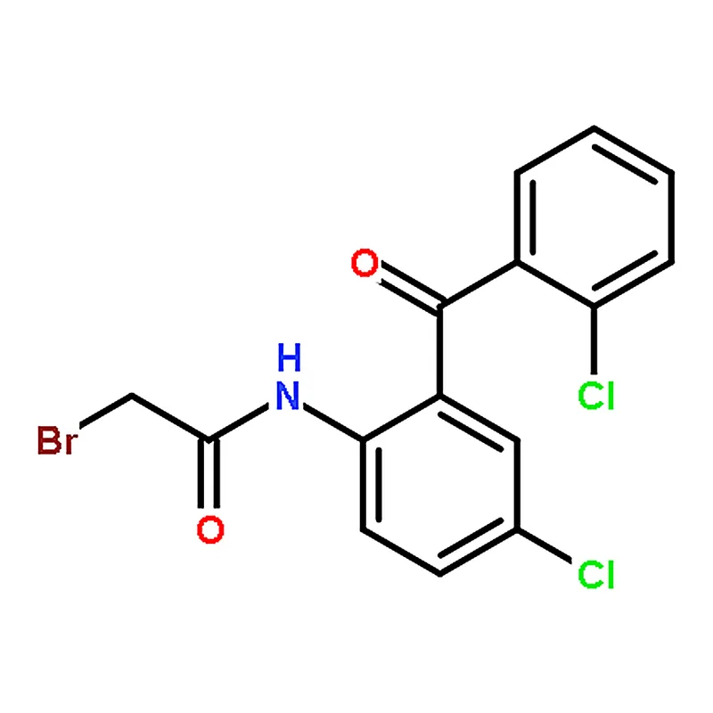 RHAWN 2-Bromo-N-(4-chloro-2-(2-chlorobenzoyl)phenyl)acetamide