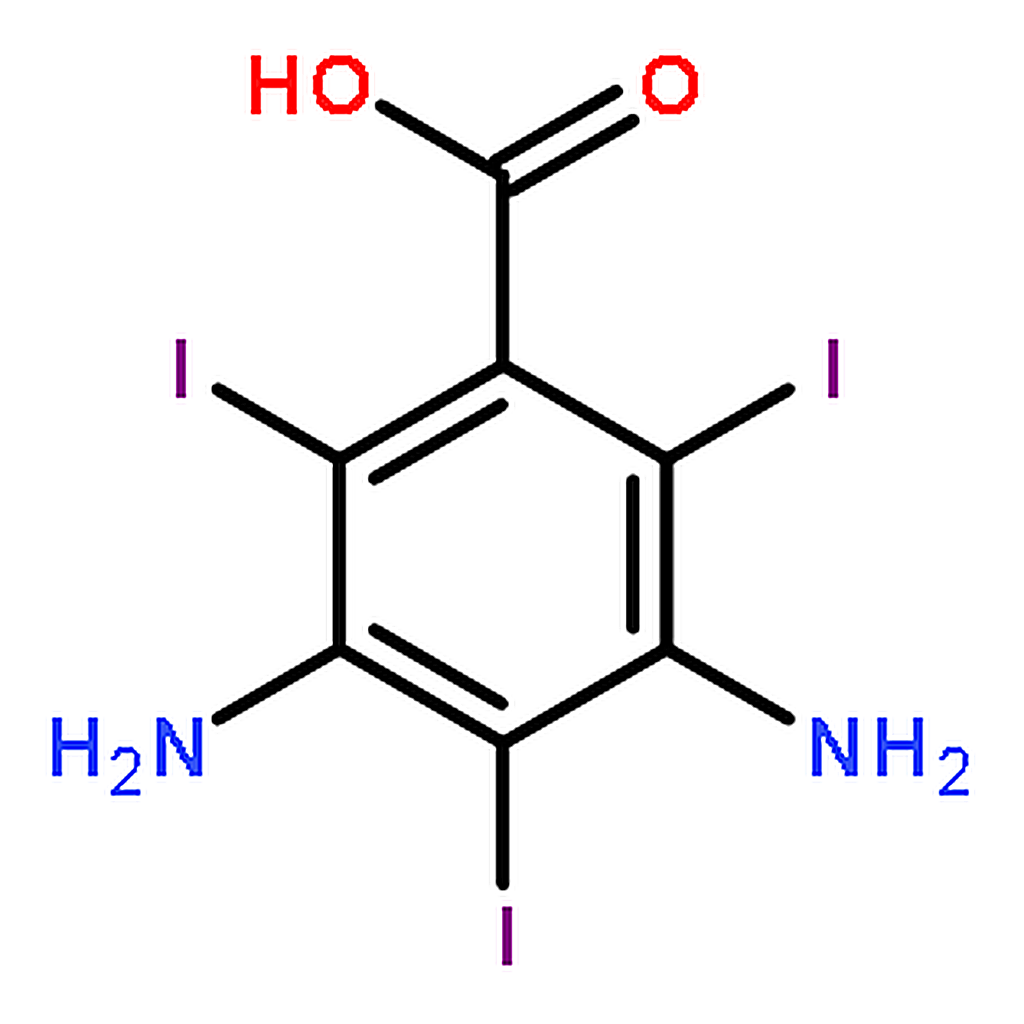 RHAWN 3，5-Diamino-2，4，6-triiodobenzoic Acid