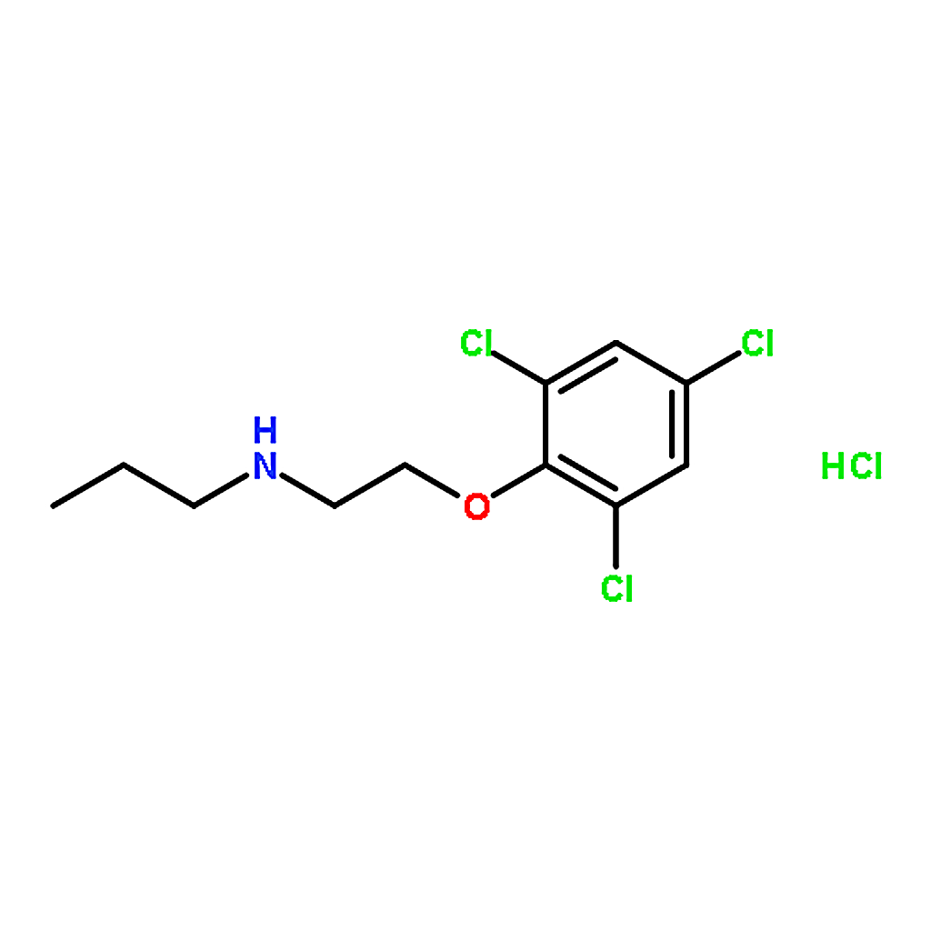 RHAWN N-(2-(2，4，6-Trichlorophenoxy)ethyl)propan-1-amine hydrochloride