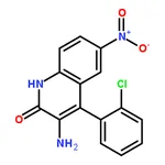 RHAWN 3-Amino-4-(2-chlorophenyl)-6-nitroquinolin-2(1H)-one