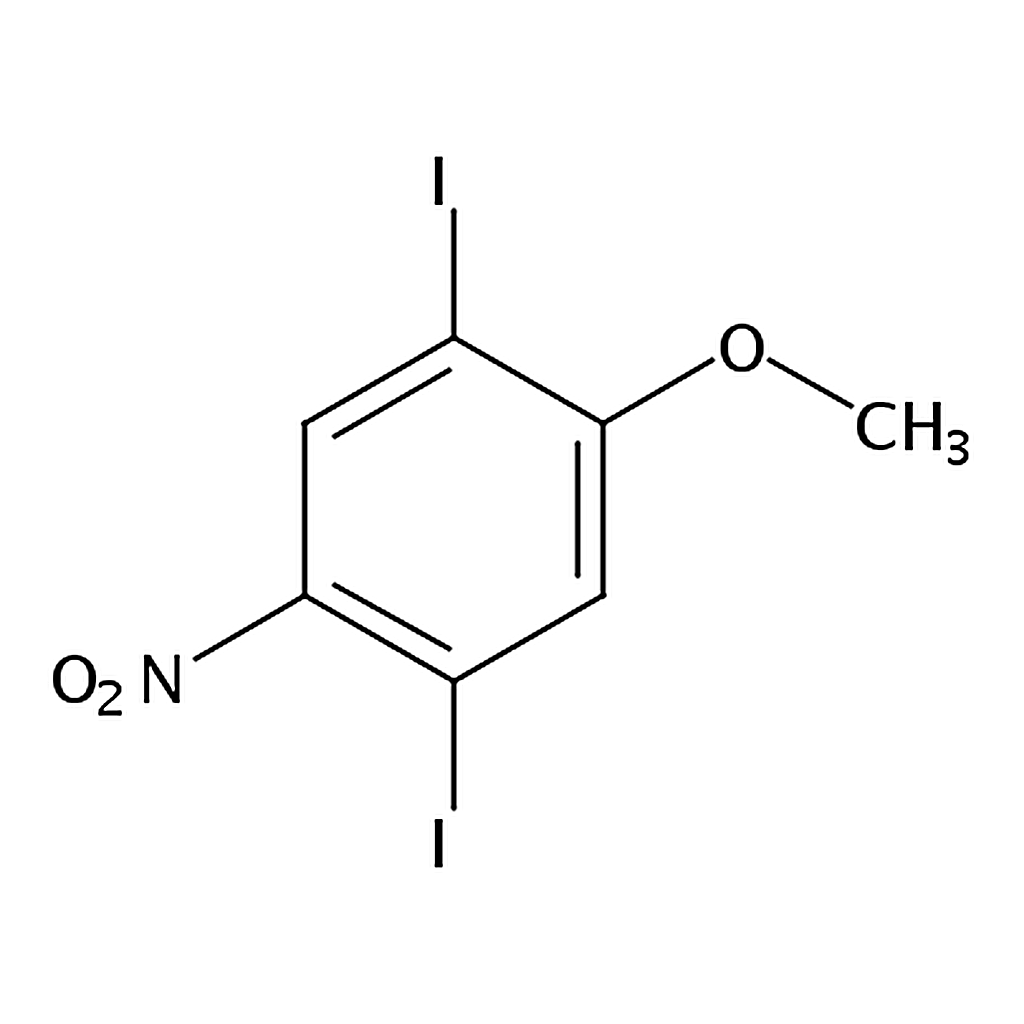 RHAWN 1，4-Diiodo-2-methoxy-5-nitrobenzene