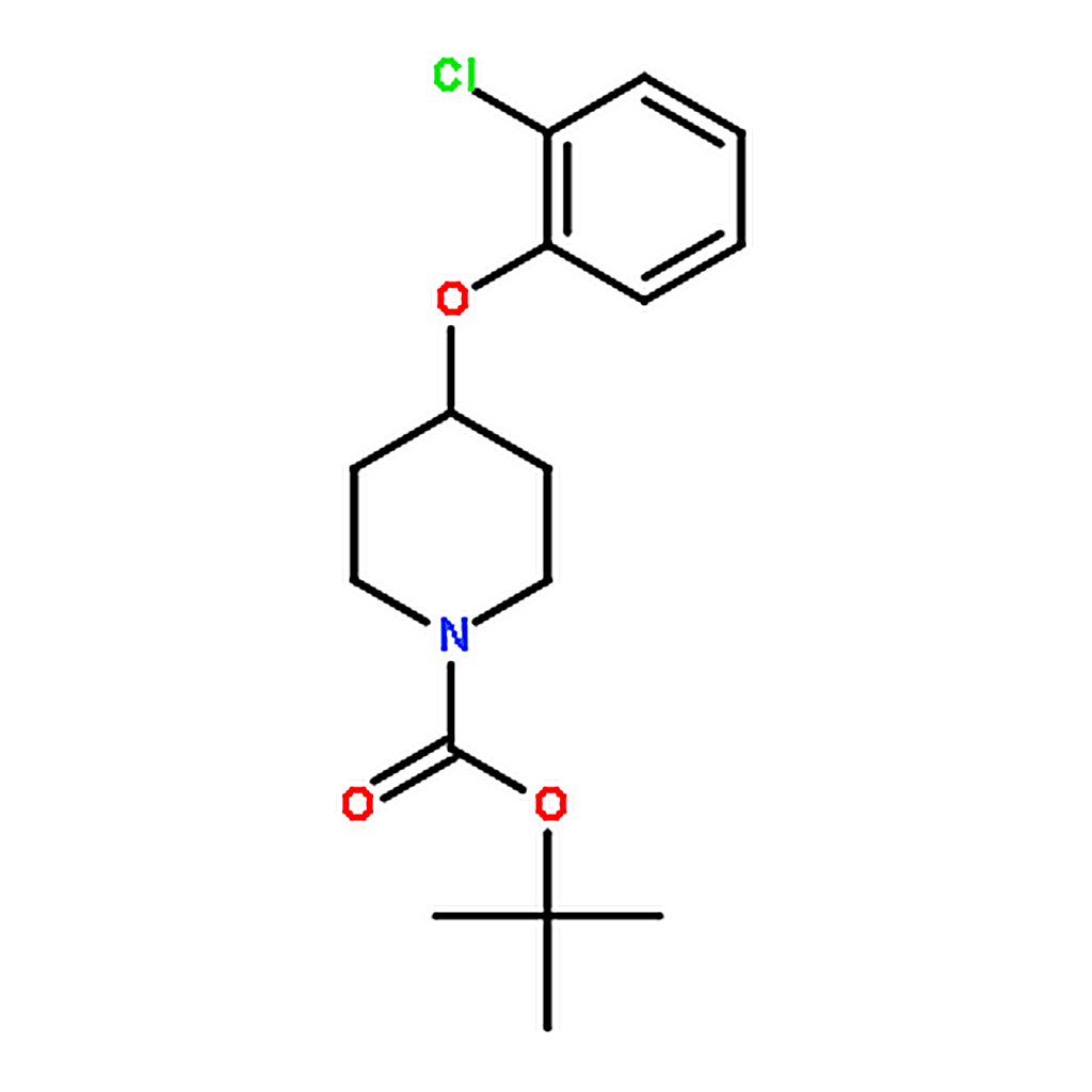 RHAWN tert-butyl 4-(2-chlorophenoxy)piperidine-1-carboxylate
