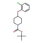 RHAWN tert-butyl 4-(2-chlorophenoxy)piperidine-1-carboxylate