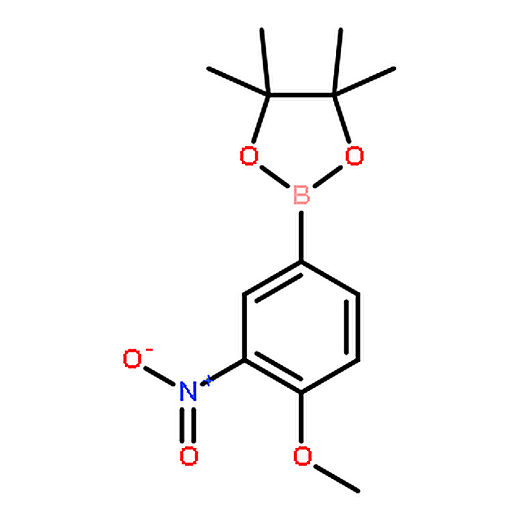 RHAWN 2-(4-Methoxy-3-nitrophenyl)-4,4,5,5-tetramethyl-1,3,2-dioxaborolane