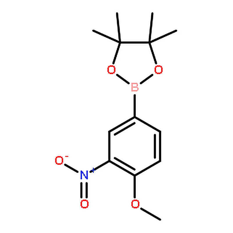 RHAWN 2-(4-Methoxy-3-nitrophenyl)-4,4,5,5-tetramethyl-1,3,2-dioxaborolane