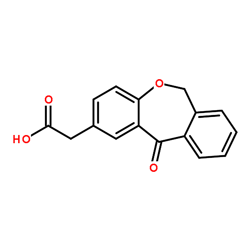 RHAWN 6,11-Dihydro-11-oxodibenzo[b,e]oxepin-2-acetic acid