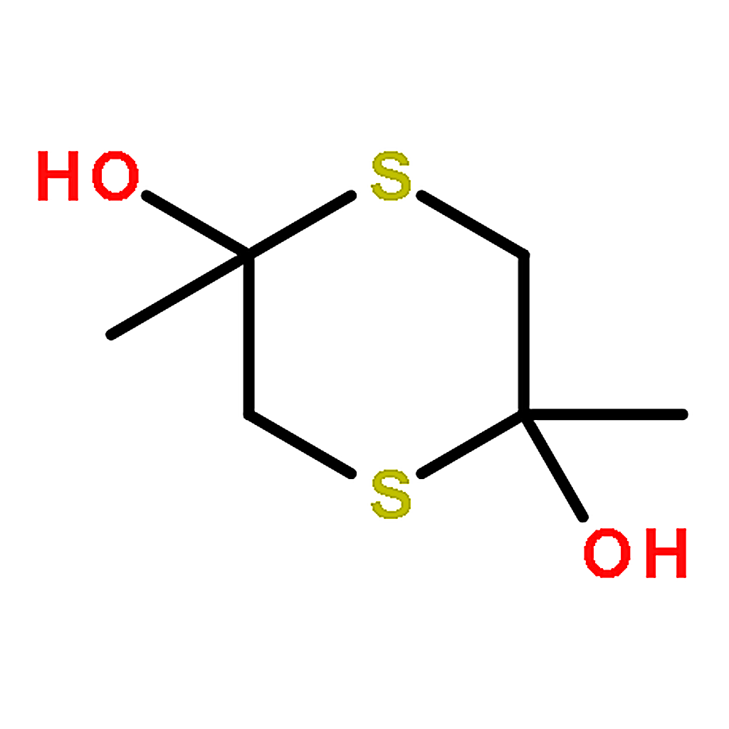 RHAWN 2,5-Dimethyl-2,5-dihydroxy-1,4-dithiane