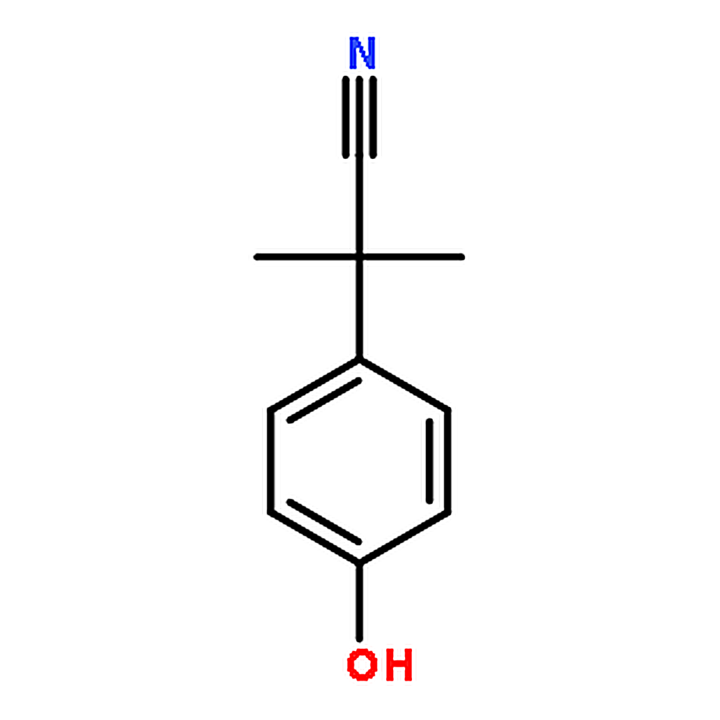 RHAWN 2-(4-Hydroxyphenyl)-2-methylpropanenitrile