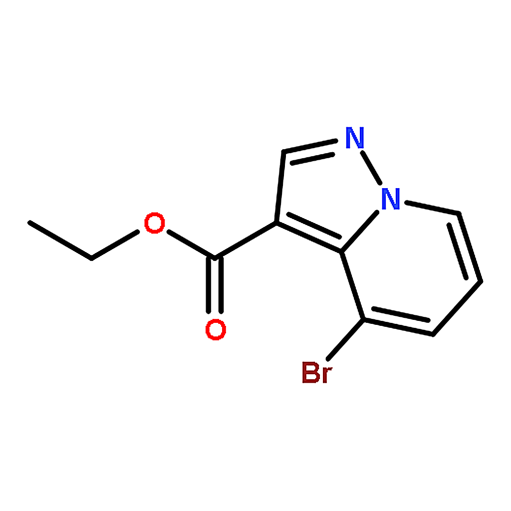 RHAWN Ethyl 4-bromopyrazolo[1，5-a]pyridine-3-carboxylate