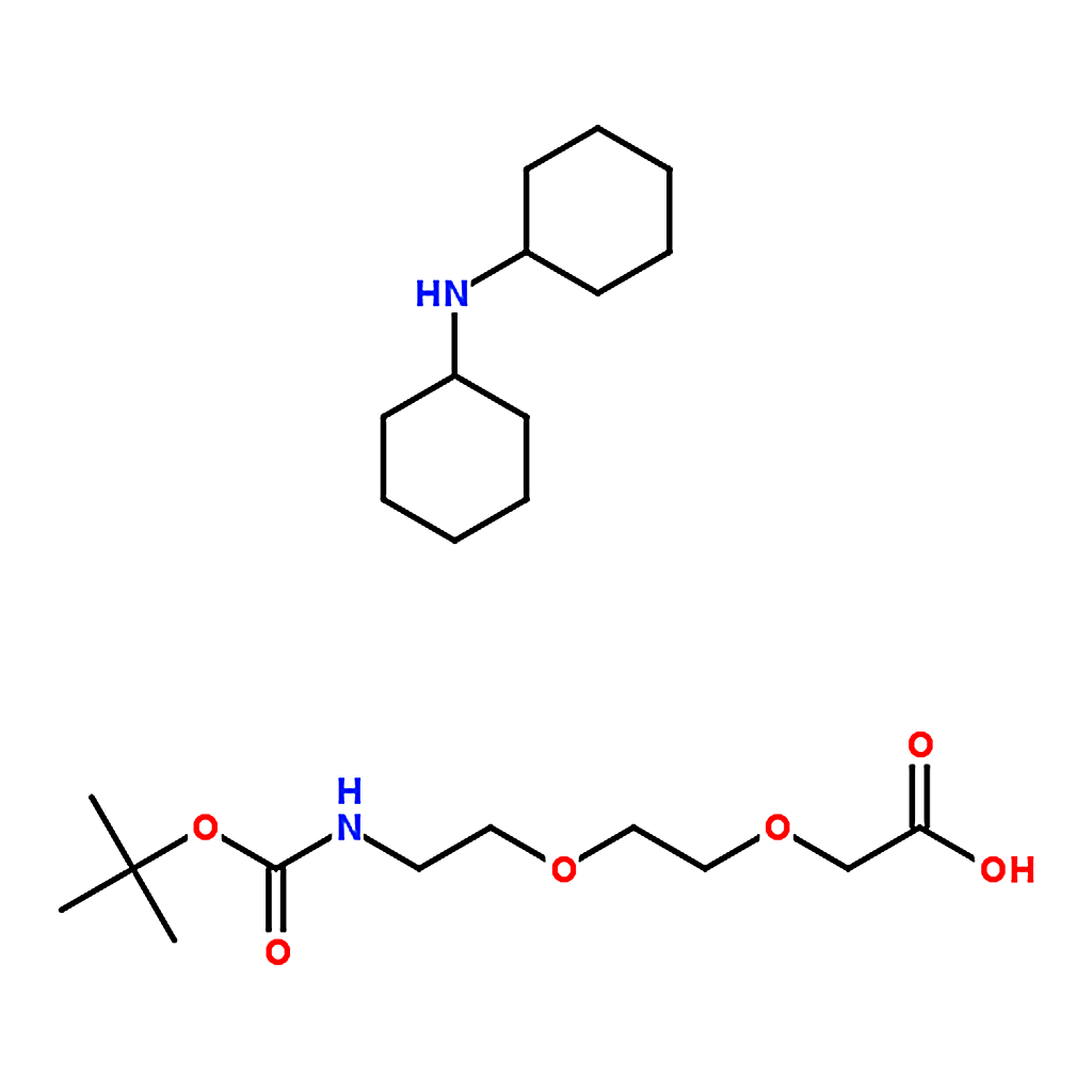 RHAWN Dicyclohexylamine 2，2-dimethyl-4-oxo-3，8，11-trioxa-5-azatridecan-13-oate
