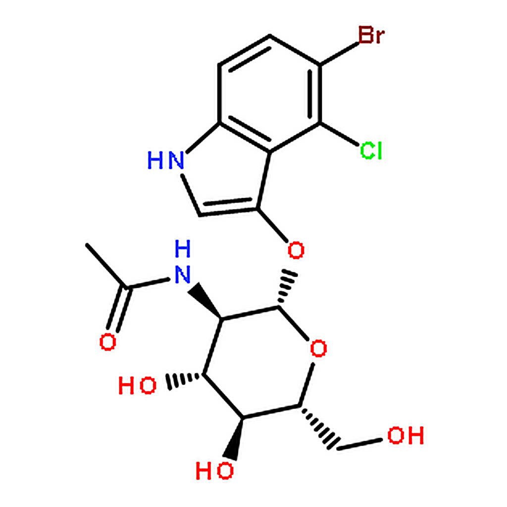 RHAWN 5-Bromo-4-chloro-3-indolyl-N-acetyl--D-glucosaminide