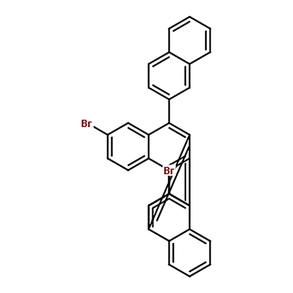 RHAWN 2,6-Dibromo-9,10-di(2-naphthyl)anthracene
