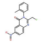 RHAWN 2-(Fluoromethyl)-6-nitro-3-(o-tolyl)quinazolin-4(3H)-one
