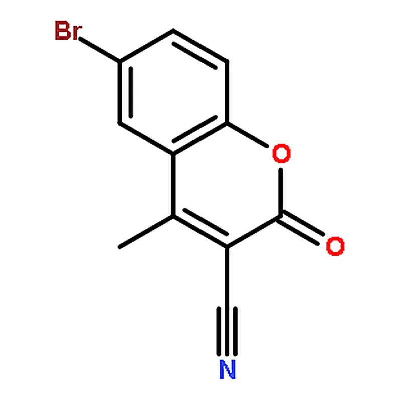 RHAWN 6-Bromo-3-cyano-4-methylcoumarin