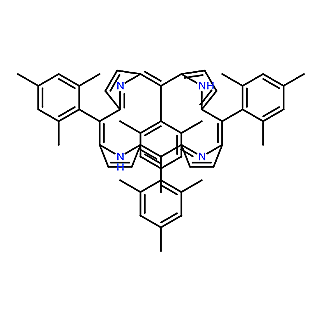 RHAWN 5,10,15,20-Tetrakis(2,4,6-trimethylphenyl)porphyrin