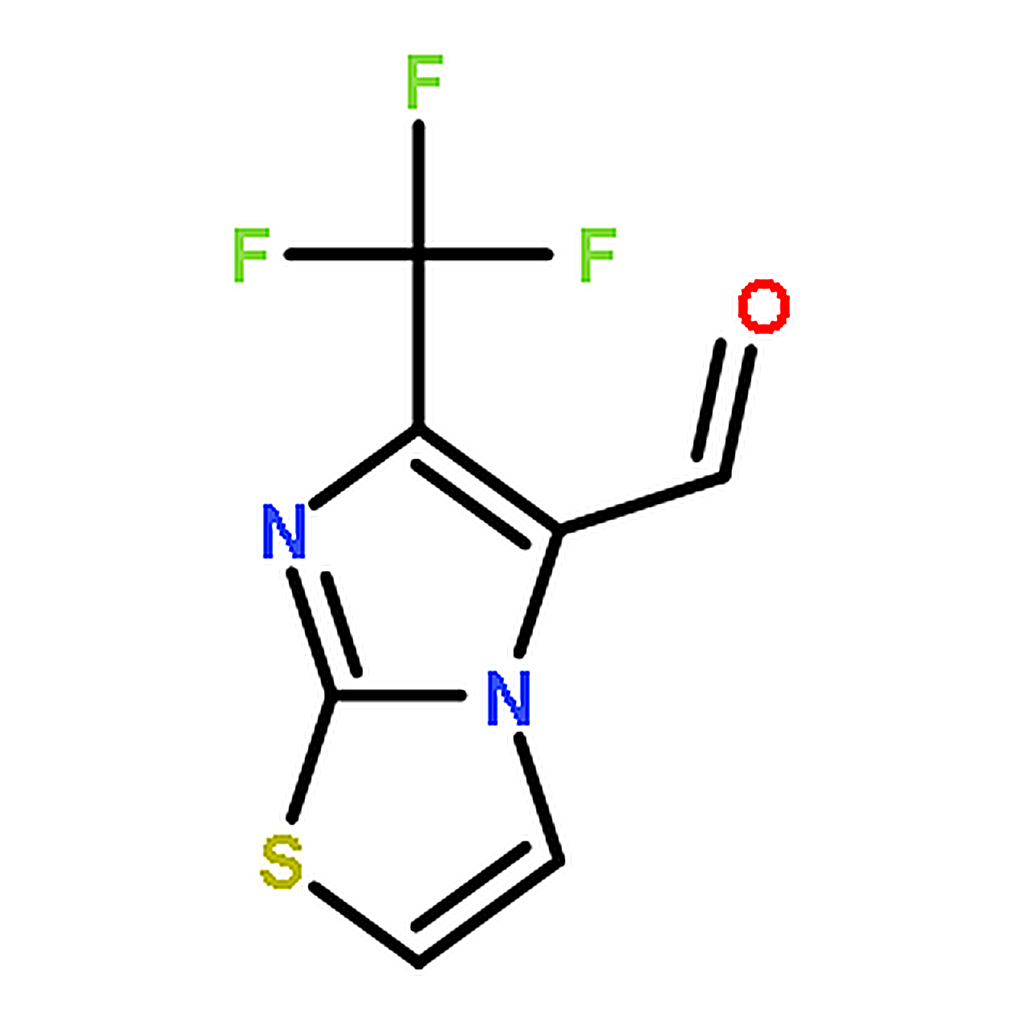 RHAWN 6-(Trifluoromethyl)imidazo[2,1-b]thiazole-5-carbaldehyde