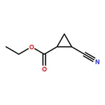 RHAWN Ethyl 2-cyanocyclopropanecarboxylate