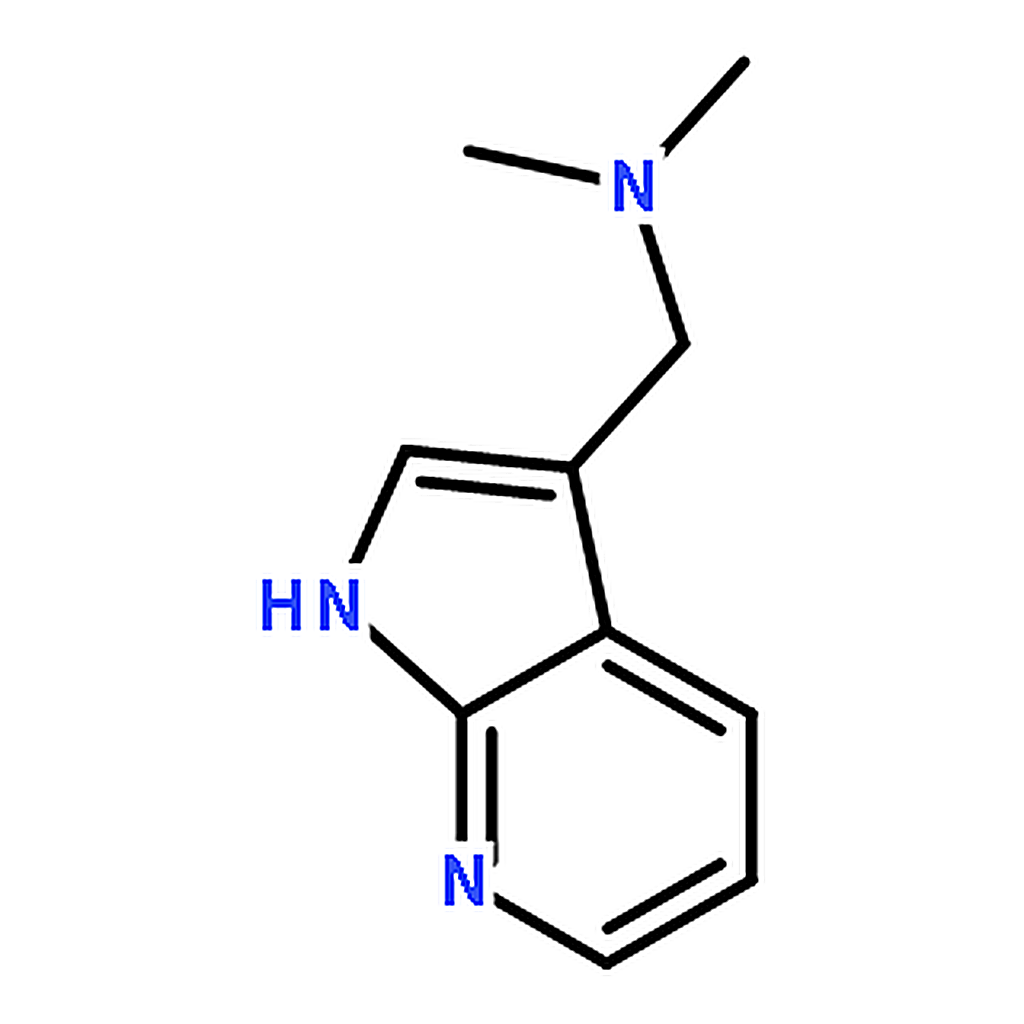 RHAWN N,N-Dimethyl-1-(1H-pyrrolo[2,3-b]pyridin-3-yl)methanamine