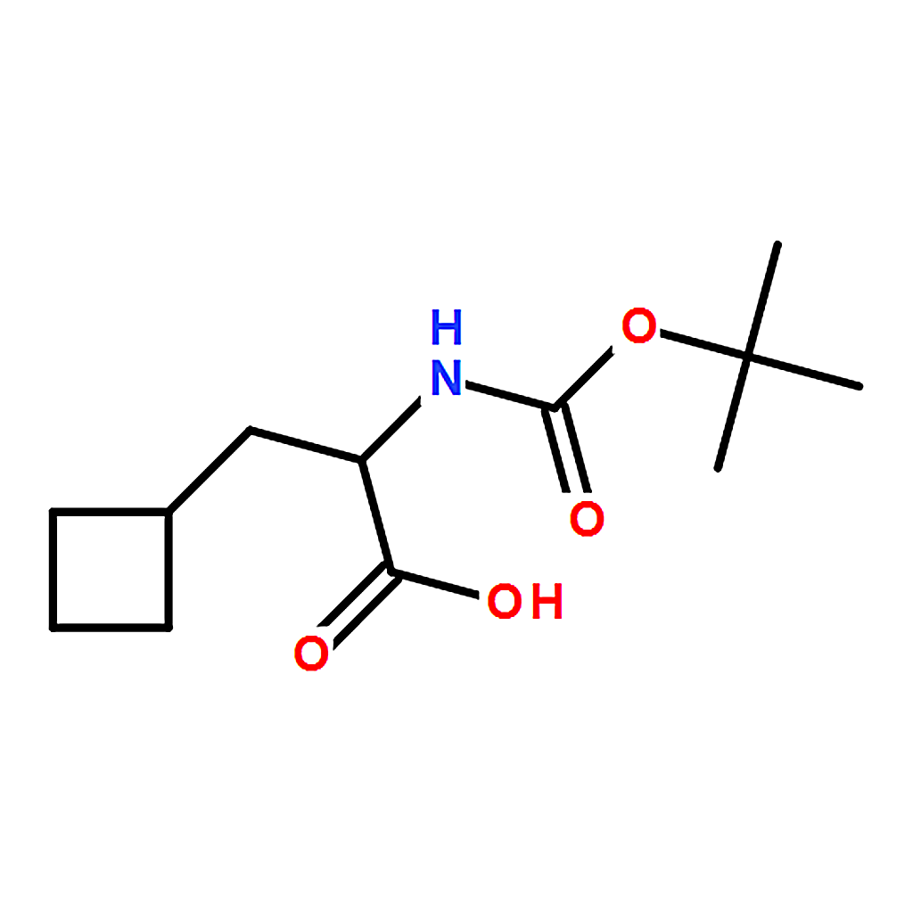 RHAWN 2-((tert-Butoxycarbonyl)amino)-3-cyclobutylpropanoic acid