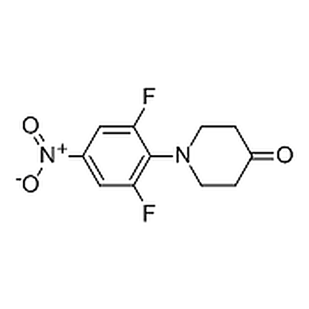 RHAWN 1-(2,6-Difluoro-4-nitrophenyl)piperidin-4-one