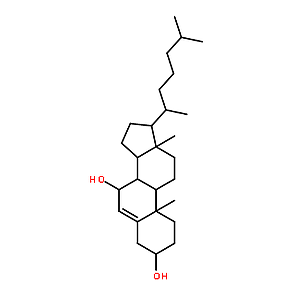 RHAWN cholest-5-en-3,7-diol