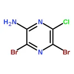 RHAWN 3,5-Dibromo-6-chloropyrazin-2-amine