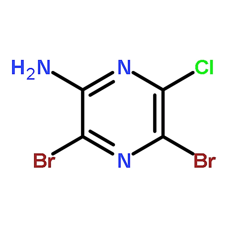 RHAWN 3,5-Dibromo-6-chloropyrazin-2-amine