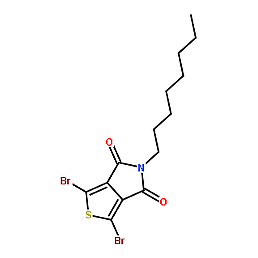 RHAWN 1,3-Dibromo-5-octyl-4H-thieno[3,4-c]pyrrole-4,6(5H)-dione