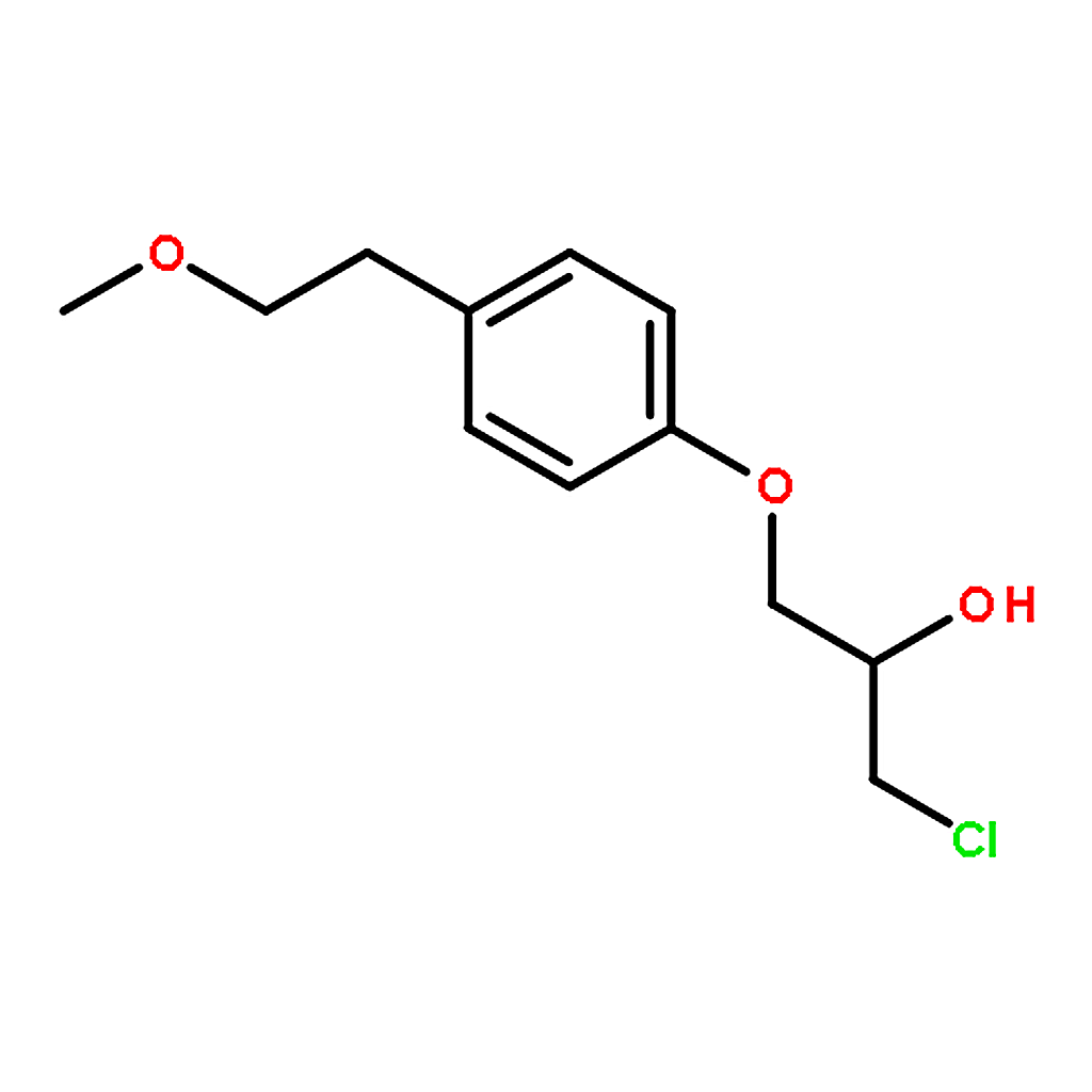 RHAWN rac 1-Chloro-3-[4-(2-methoxyethyl)phenoxy]-2-propanol
