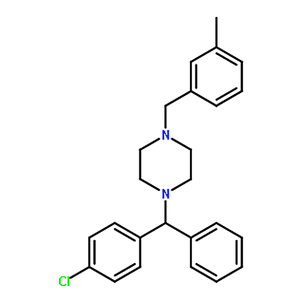 RHAWN 1-((4-Chlorophenyl)(phenyl)methyl)-4-(3-methylbenzyl)piperazine
