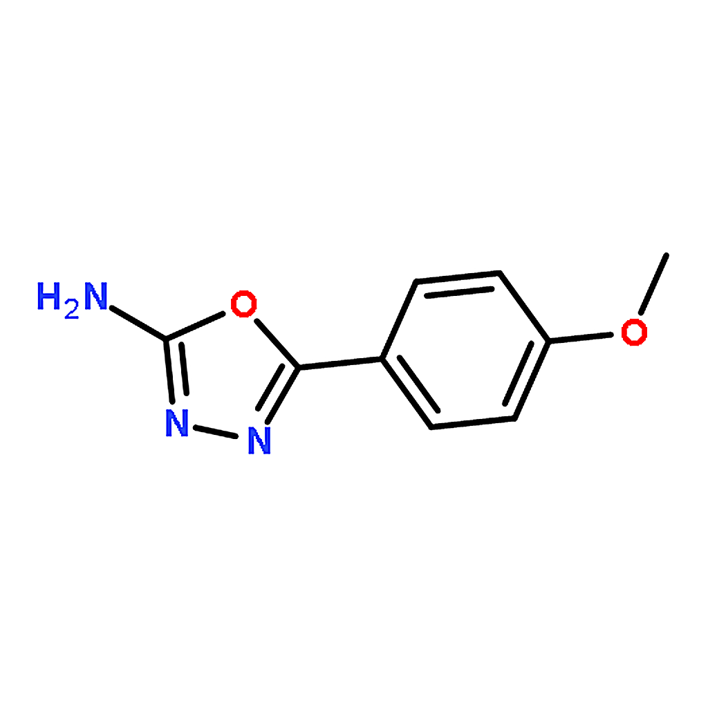 RHAWN 2-AMINO-5-(4-METHOXYPHENYL)-1，3，4-OXADIAZOLE