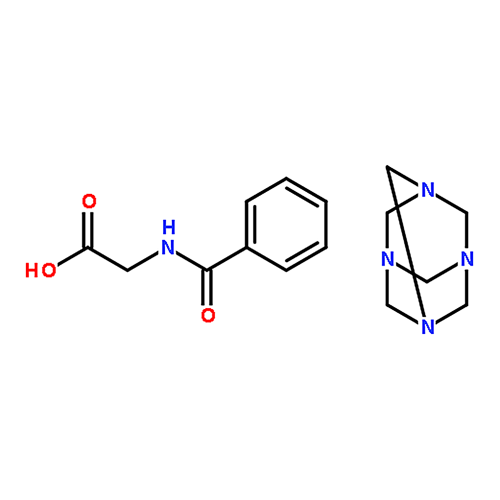 RHAWN 1,3,5,7-tetraazaadamantane benzoylglycinate