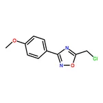 RHAWN 5-(Chloromethyl)-3-(4-methoxyphenyl)-1,2,4-oxadiazole
