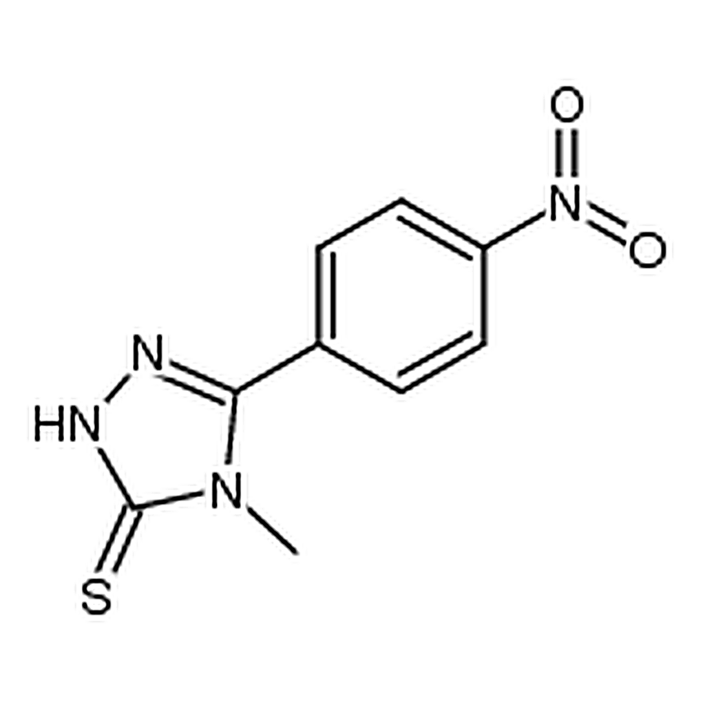 RHAWN 4-Methyl-5-(4-nitrophenyl)-4H-1,2,4-triazole-3-thiol