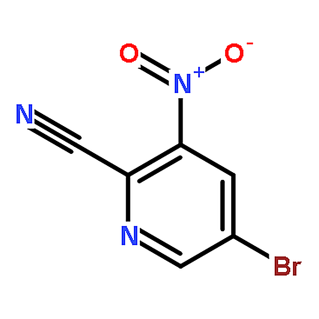 RHAWN 5-Bromo-3-nitropyridine-2-carbonitrile
