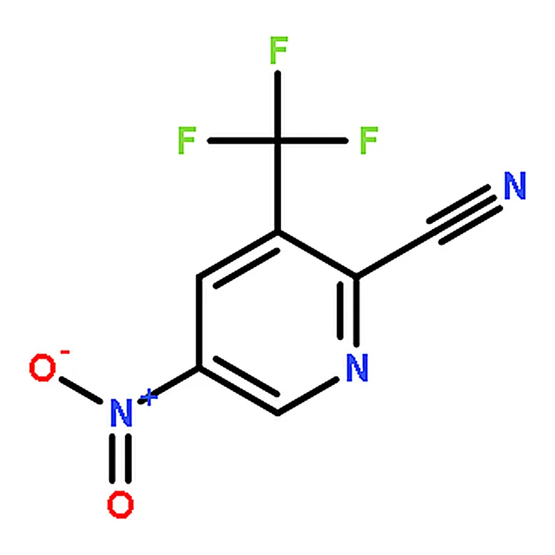 RHAWN 5-Nitro-3-(trifluoromethyl)picolinonitrile