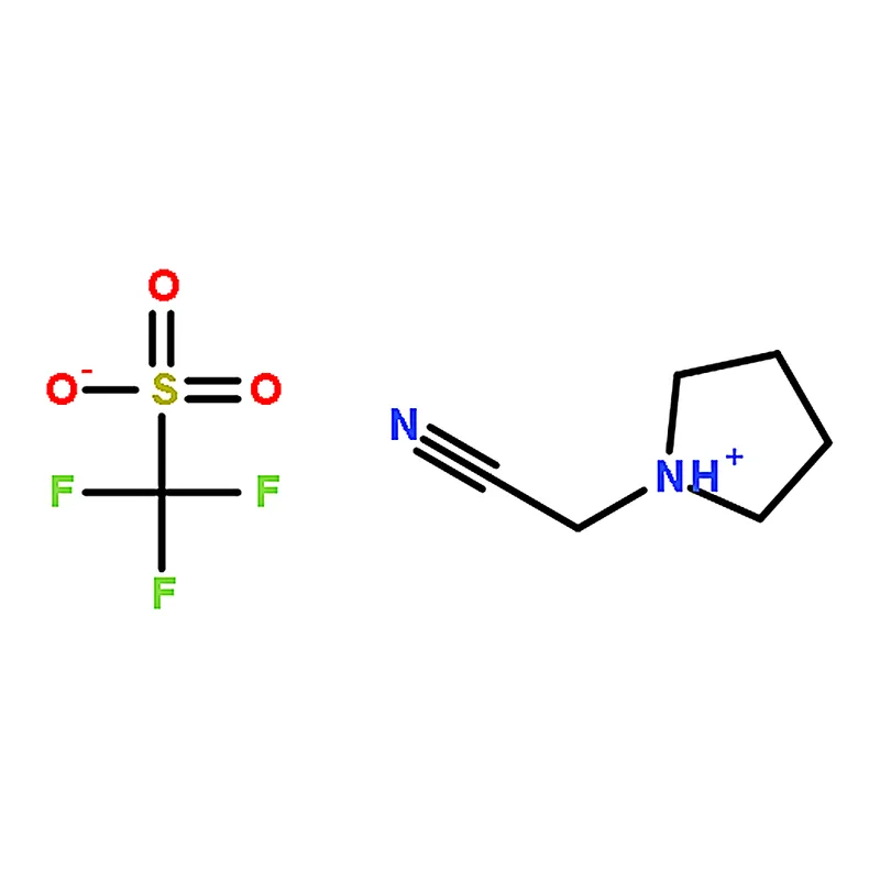 RHAWN 1-(Cyanomethyl)pyrrolidin-1-ium trifluoromethanesulfonate