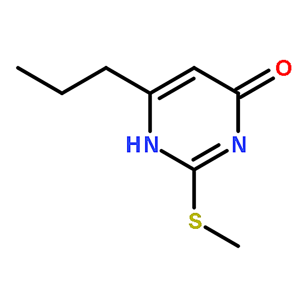 RHAWN 2-(Methylthio)-6-propylpyrimidin-4(3H)-one