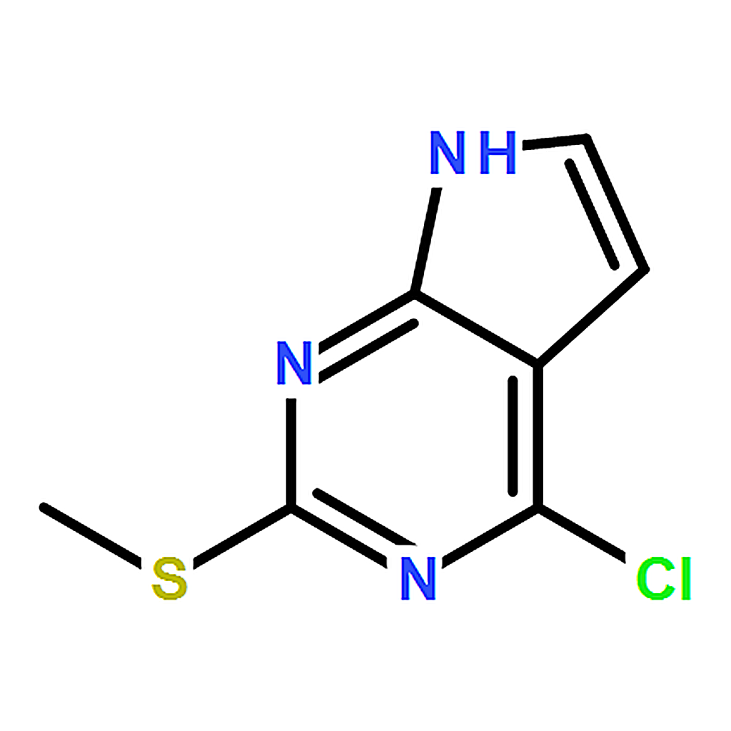 RHAWN 4-Chloro-2-(methylthio)-7H-pyrrolo[2，3-d]pyrimidine