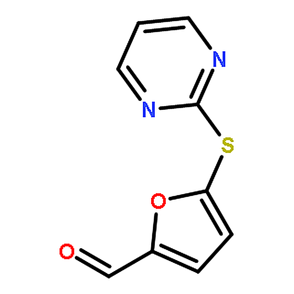 RHAWN 5-(Pyrimidin-2-ylthio)furan-2-carbaldehyde