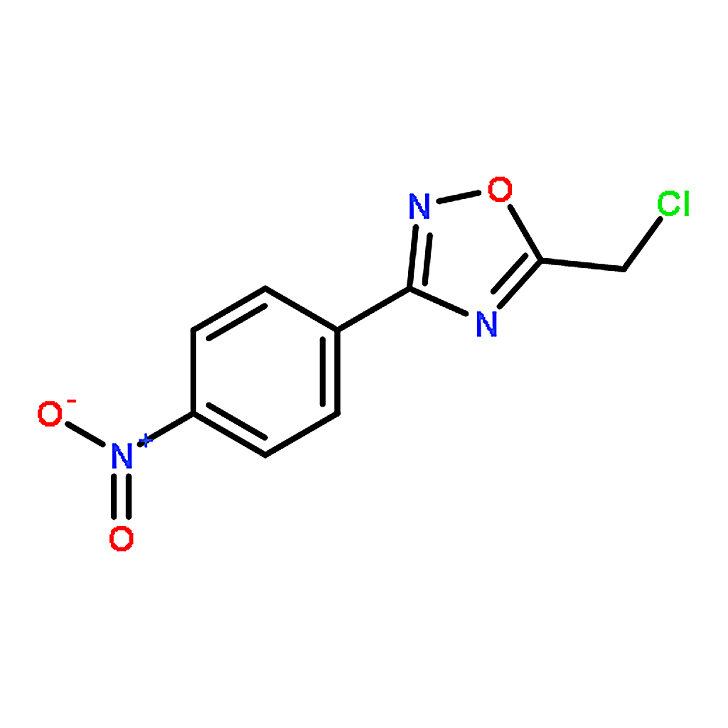 RHAWN 5-(Chloromethyl)-3-(4-nitrophenyl)-1，2，4-oxadiazole