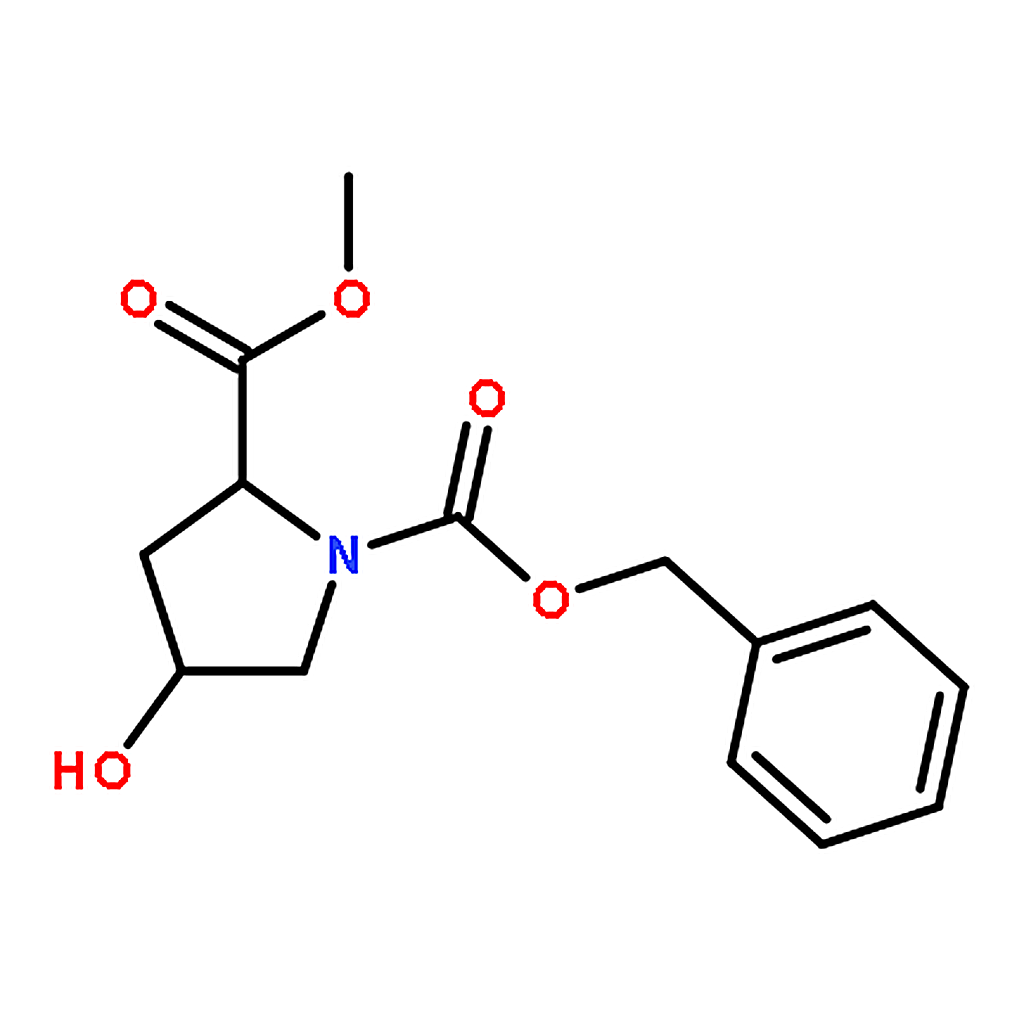 RHAWN (2S,4S)-1-Benzyl 2-methyl 4-hydroxypyrrolidine-1,2-dicarboxylate