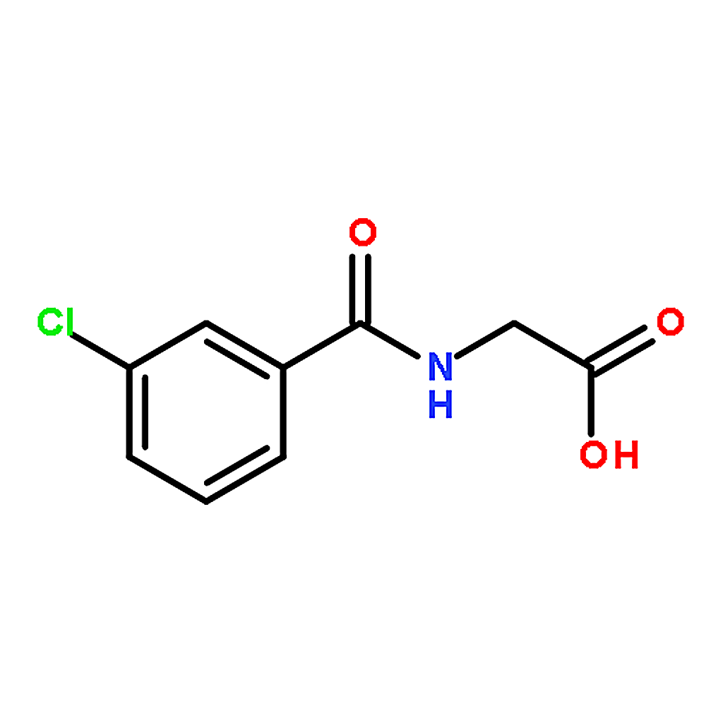 RHAWN 2-(3-Chlorobenzamido)acetic acid