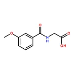 RHAWN 2-(3-Methoxybenzamido)acetic acid