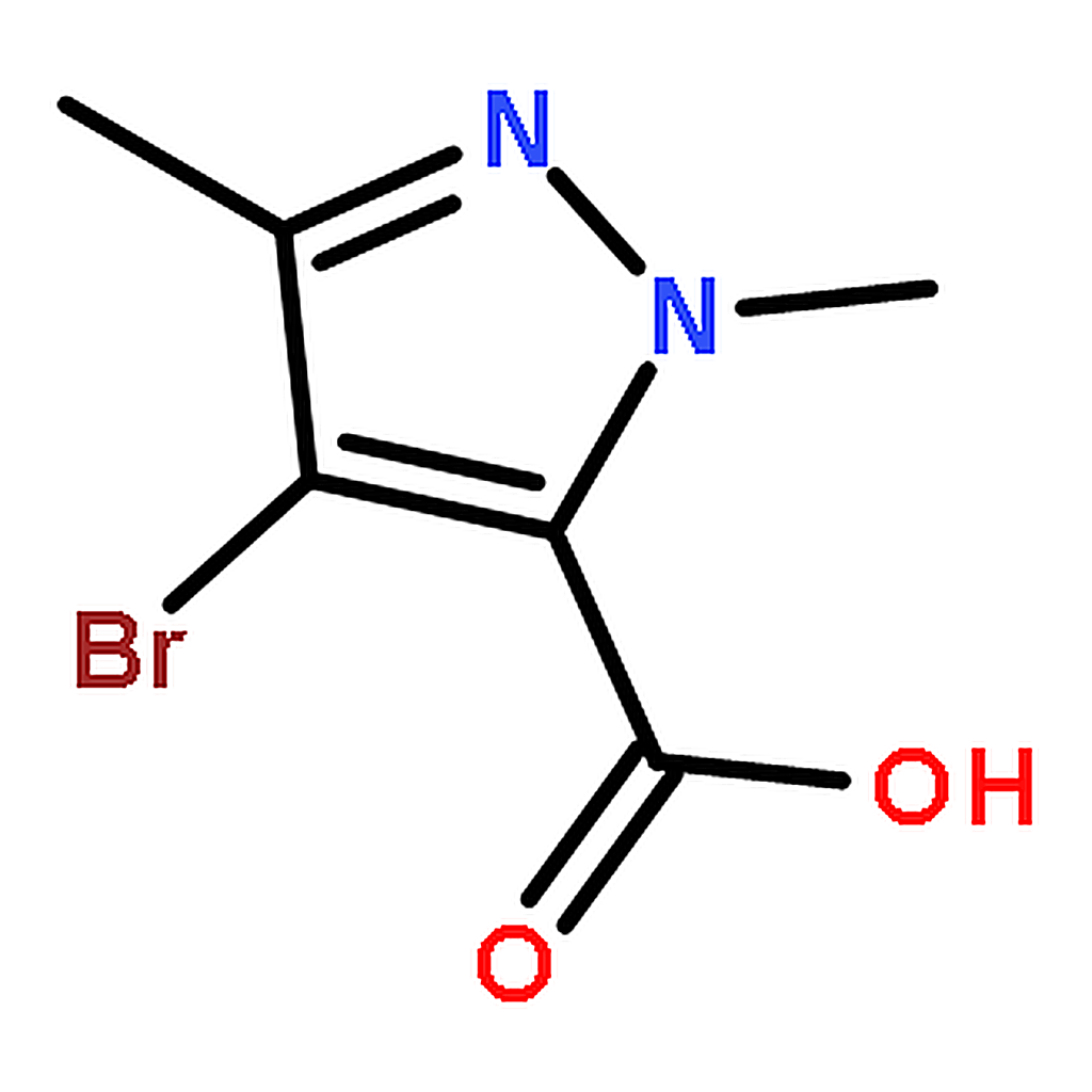 RHAWN 4-Bromo-1,3-dimethyl-1H-pyrazole-5-carboxylic acid