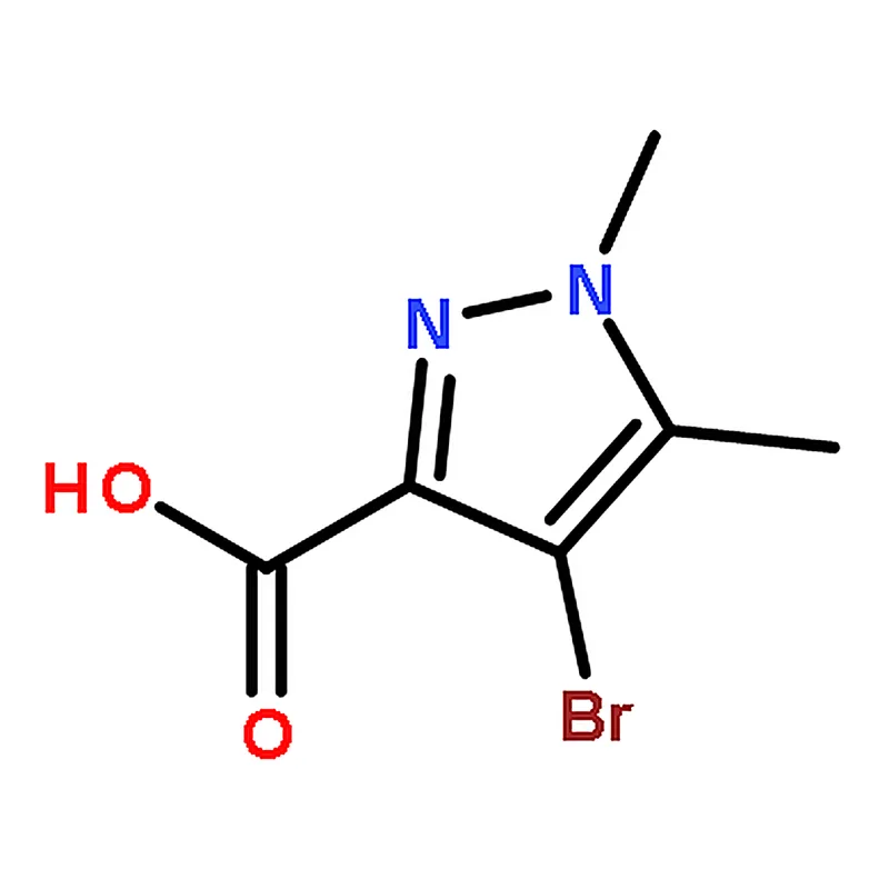 RHAWN 4-Bromo-1,5-dimethyl-1H-pyrazole-3-carboxylic acid