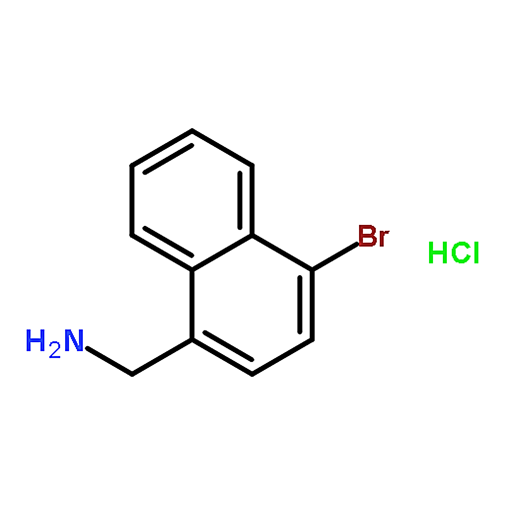 RHAWN (4-Bromonaphthalen-1-yl)methanamine hydrochloride
