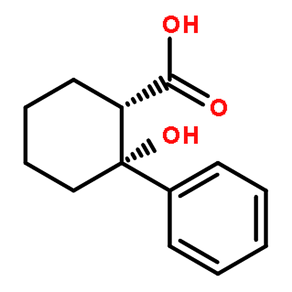 RHAWN rel-(1R,2S)-2-Hydroxy-2-phenylcyclohexane-1-carboxylic acid