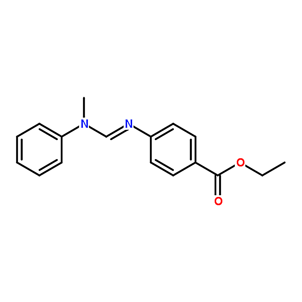 RHAWN (E)-Ethyl 4-[[(Methylphenylamino)Methylene]Amino]Benzoate